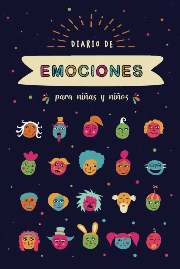 Diario de Emociones - tareas extraescolares de los niños - el control de las emociones de los niños - educacion emocional infantil- autoaprendizaje