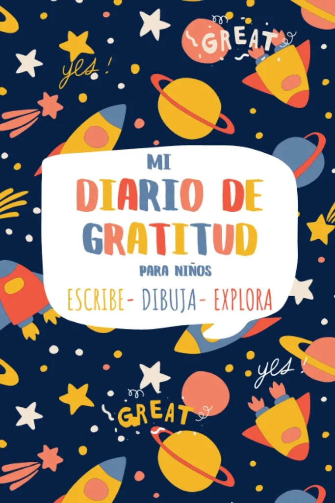 Mi diario de gratitud - las emociones de los niños - autoconocimiento infantil - seguridad y estabilidad infantil- la formacion del futuro - cursos online